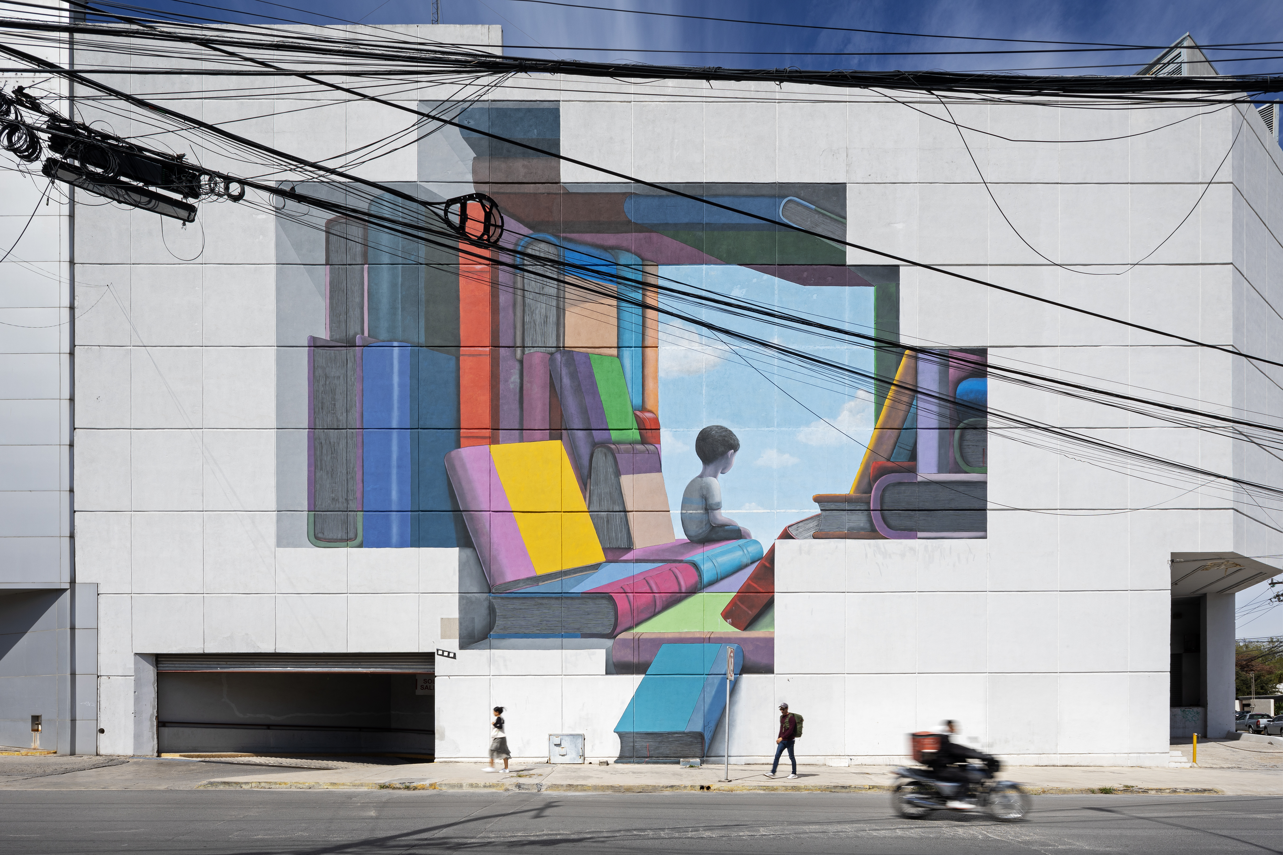La Biblioteca - Seth Globepainter (Julien Malland)