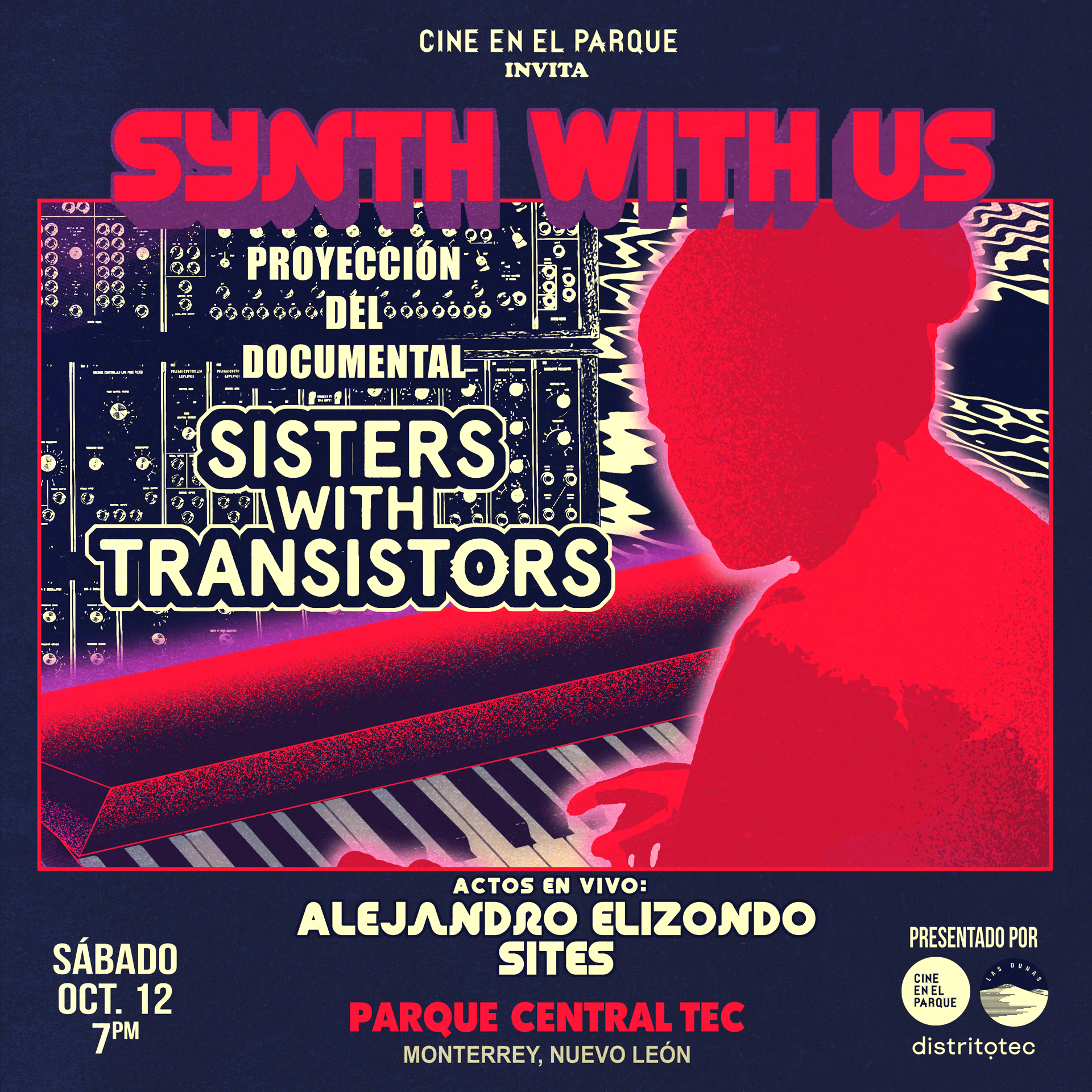 Picnic Cinema | Cine en el Parque: Documental Sisters With Transistors