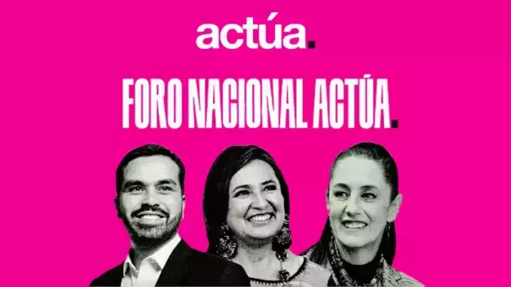 Actúa Entrevista a candidaturas para la presidencia de Mexico