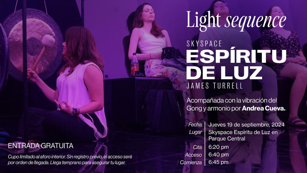 Light sequence | Skyspace "Espíritu de Luz"