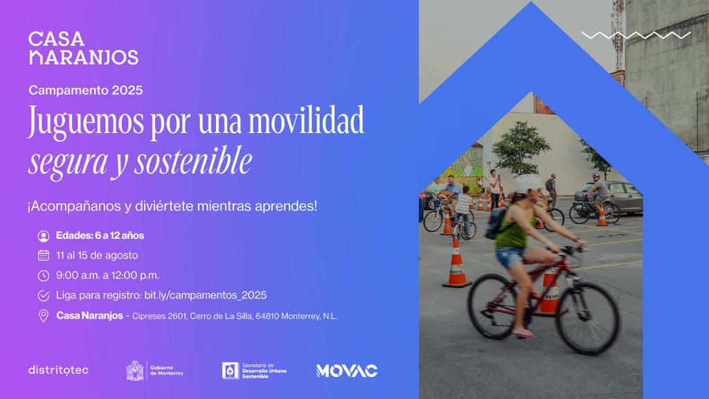 Campamento: Juguemos por una movilidad segura y sostenible