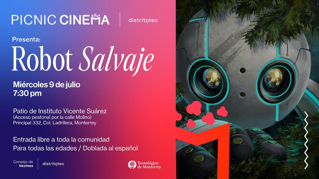 Picnic Cinema | Col. Ladrillera: Robot Salvaje 