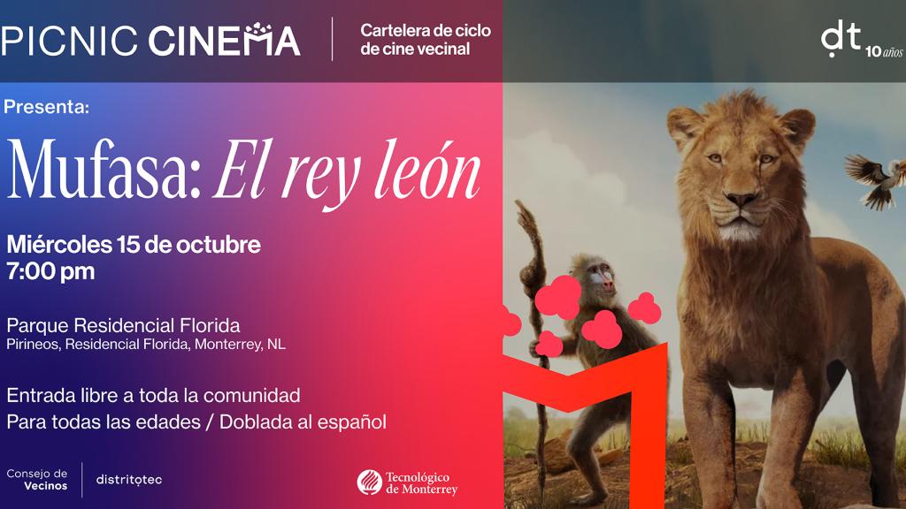 Picnic Cinema | Mufasa: El rey león