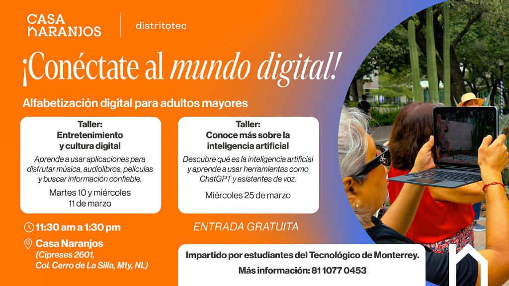 ¡Conéctate al mundo digital!